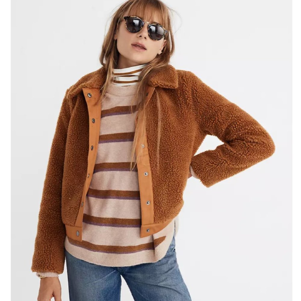 Madewell Sherpa Portland Jacket